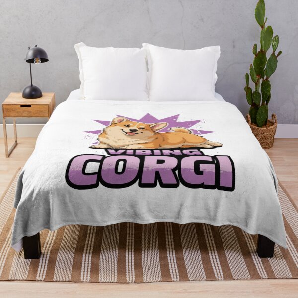 Item preview, Joyful Short-Legged Canine Lounging Graphic designed and sold by ColeLaniTrading.
