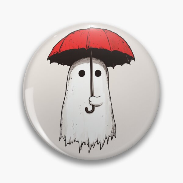 Item preview, umbrella ghost designed and sold by HauntedEmporium.