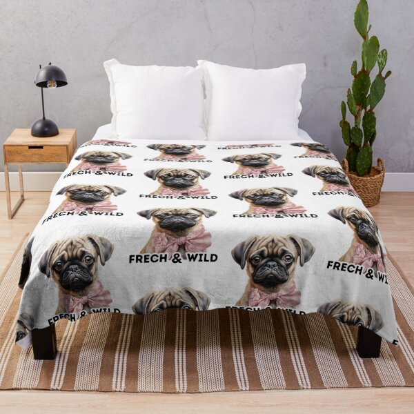 Item preview, Cheeky & Wild – Cute Pug designed and sold by Ginetta0815.