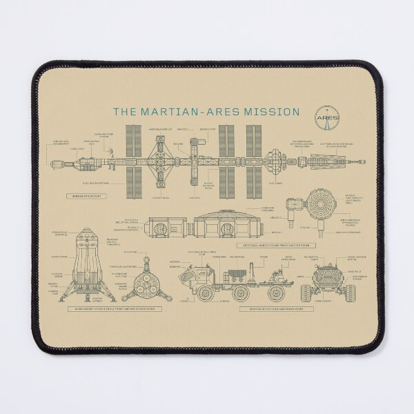 Item preview, The Martian - Ares Mission (Parchment) designed and sold by BGALAXY.