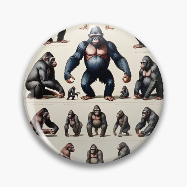Item preview, Picture plate Gorilla no. 32 designed and sold by Rainer Kristuf.