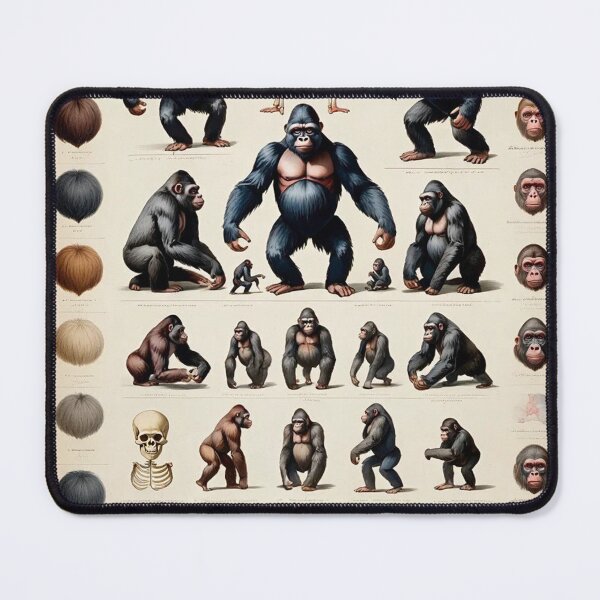 Item preview, Picture plate Gorilla no. 32 designed and sold by Rainer Kristuf.