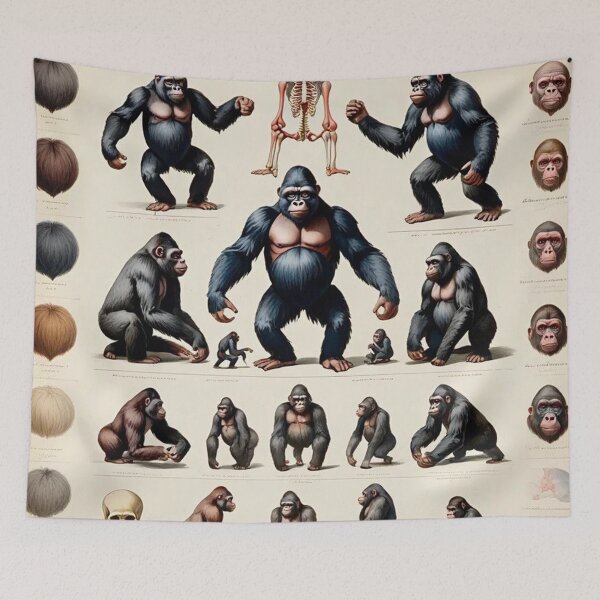 Item preview, Picture plate Gorilla no. 32 designed and sold by Rainer Kristuf.