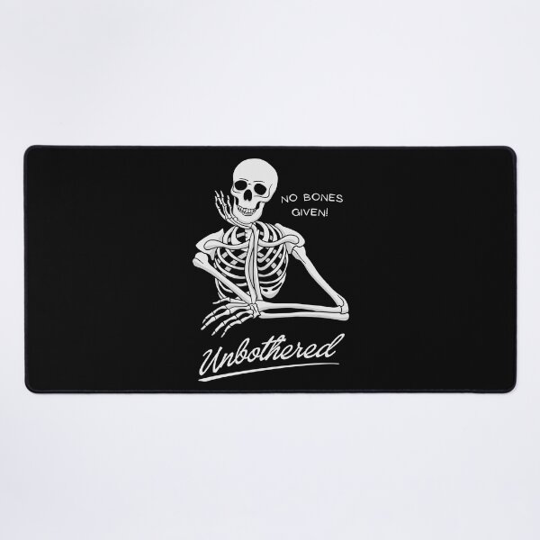 Item preview, Unbothered Skeleton designed and sold by threadsjam.