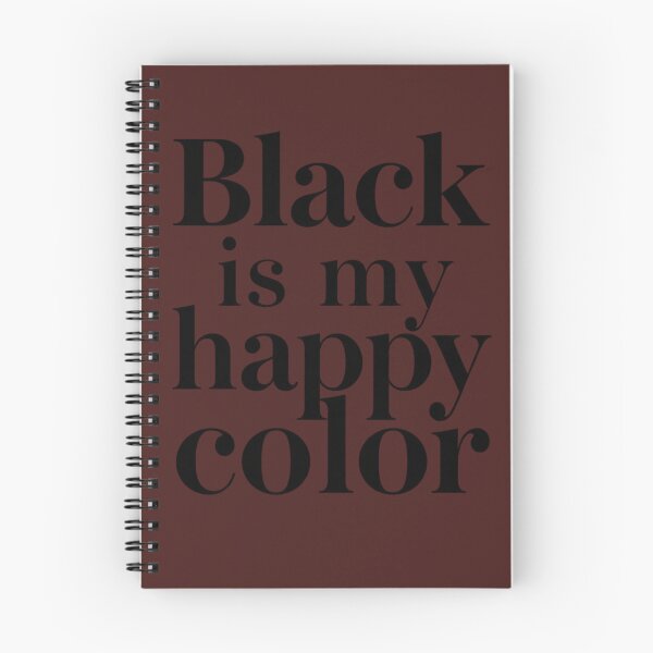 Item preview, Black is my happy color designed and sold by whatthefoxsays.