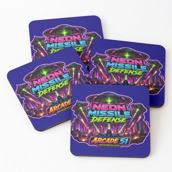 Item preview, Arcade 51: Neon Missile Command designed and sold by Arcade51az.