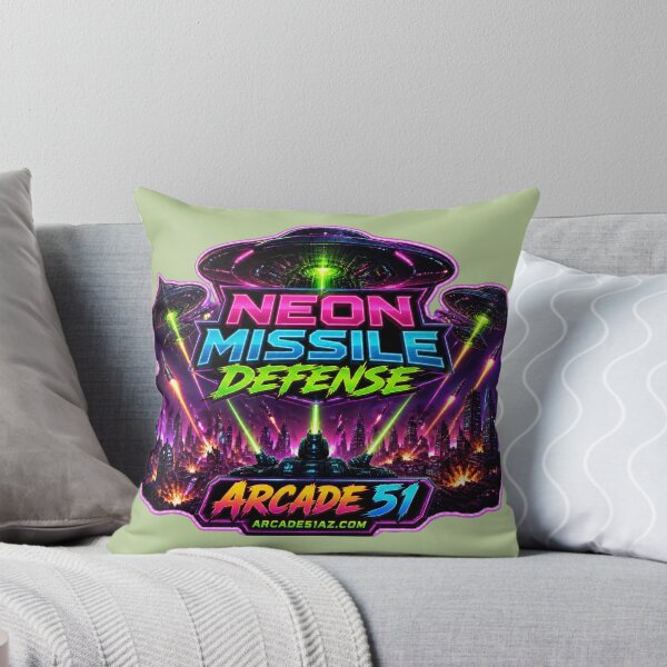Item preview, Arcade 51: Neon Missile Command designed and sold by Arcade51az.