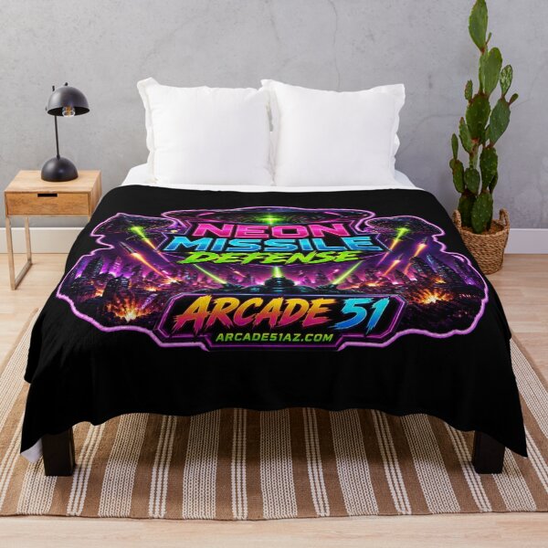 Item preview, Arcade 51: Neon Missile Command designed and sold by Arcade51az.