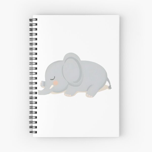 Item preview, Sleepy Baby Elephant Nursery Illustration designed and sold by VINTOR-.