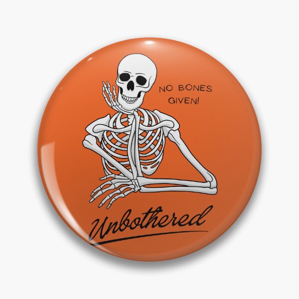 Item preview, Unbothered Skeleton designed and sold by threadsjam.