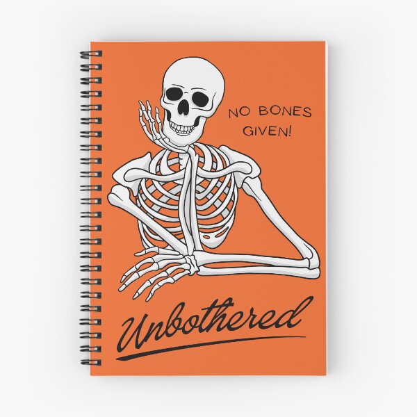 Item preview, Unbothered Skeleton designed and sold by threadsjam.