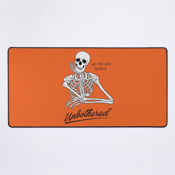Item preview, Unbothered Skeleton designed and sold by threadsjam.