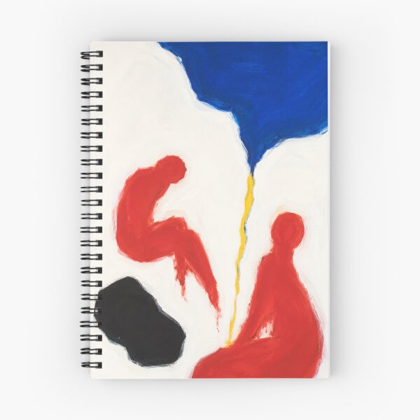Item preview, Red Silhouette Figure Abstract Art designed and sold by Moodzu.
