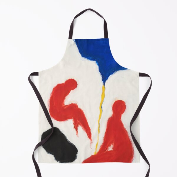 Item preview, Red Silhouette Figure Abstract Art designed and sold by Moodzu.