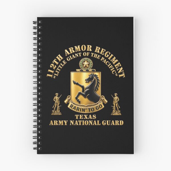 Item preview, Army - DUI - 112th Armor Regiment - TXARNG w Minutemen - 3D X 300 designed and sold by Military Insignia Products.