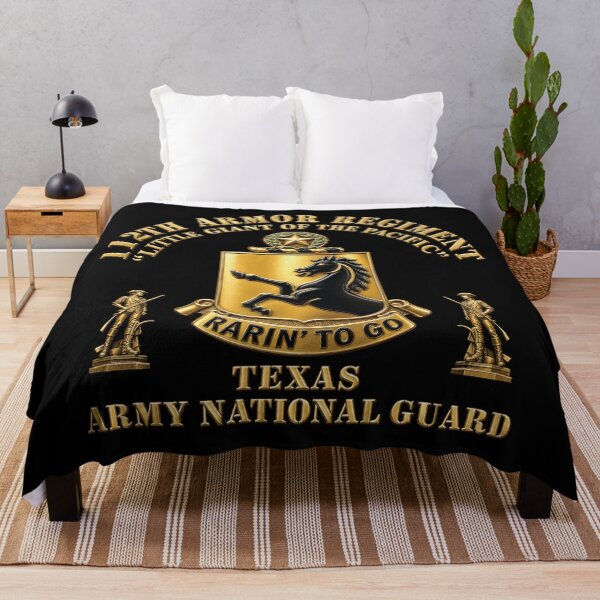 Item preview, Army - DUI - 112th Armor Regiment - TXARNG w Minutemen - 3D X 300 designed and sold by Military Insignia Products.