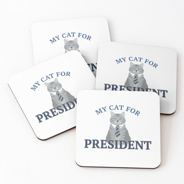 Item preview, My Cat For President | Funny Cat Lovers Gifts For Political Parody designed and sold by BrokenLabel.