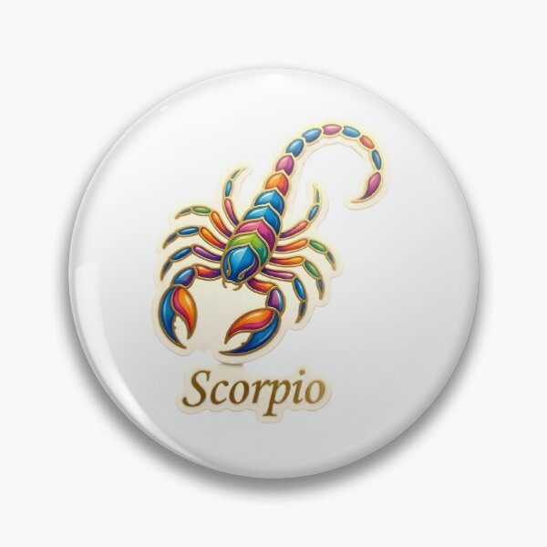 Item preview, Scorpio Colorful Jewel Scorpion Mosaic Fun Zodiac Art designed and sold by Zodiac Celestial Art.
