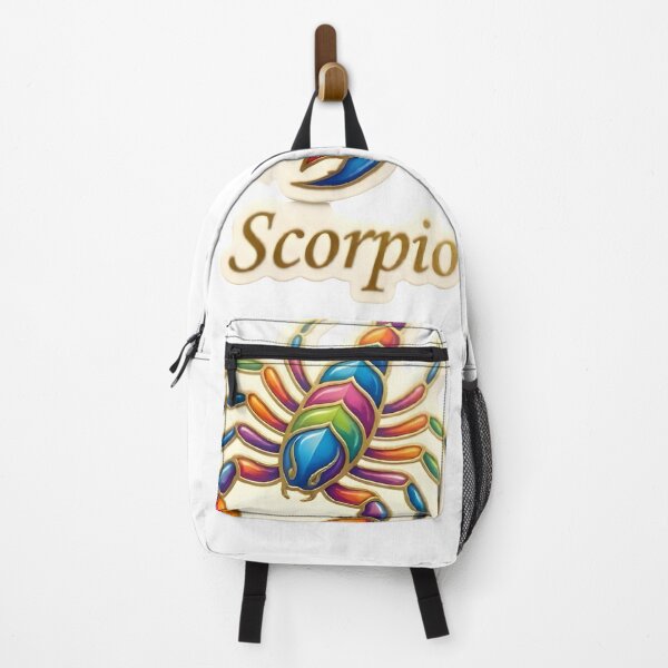 Item preview, Scorpio Colorful Jewel Scorpion Mosaic Fun Zodiac Art designed and sold by Zodiac Celestial Art.