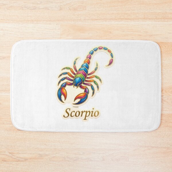Item preview, Scorpio Colorful Jewel Scorpion Mosaic Fun Zodiac Art designed and sold by Zodiac Celestial Art.