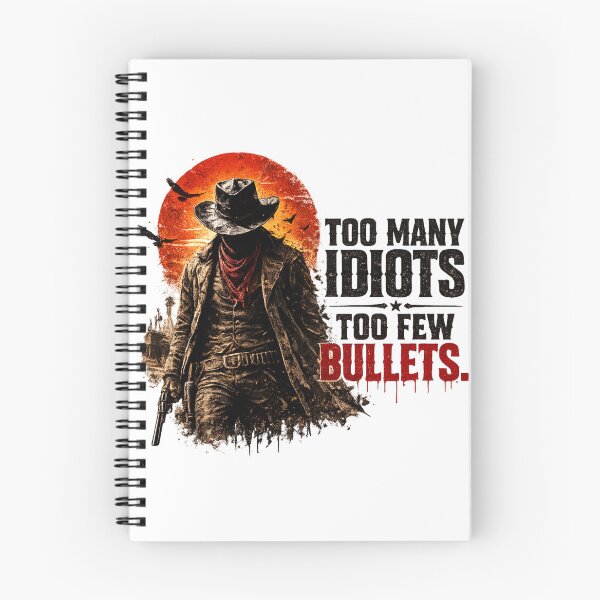 Item preview, Too many idiots, too few bullets designed and sold by Bernd Friese.