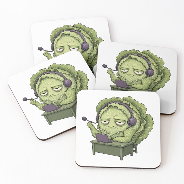Item preview, Customer Service Burnout Cabbage designed and sold by GoverArt.