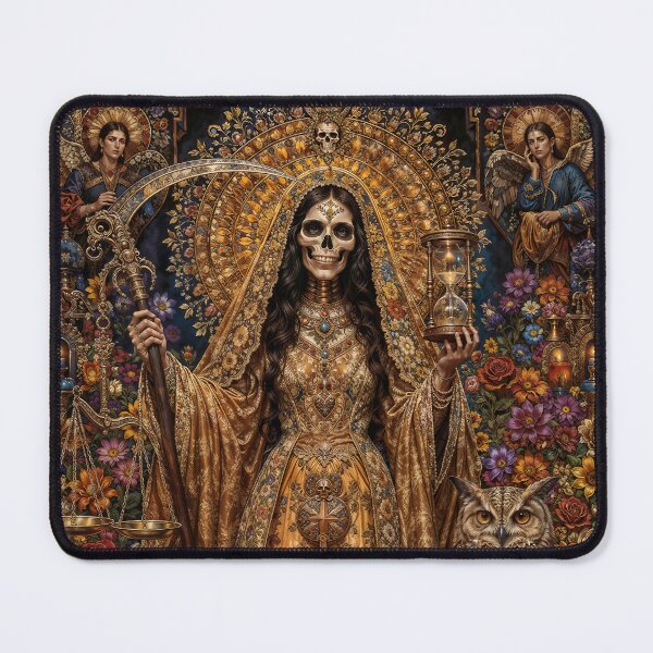 Item preview, Niña Dorada is the gold-colored aspect of Santa Muerte designed and sold by AliceWhiteDF.