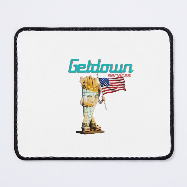 Item preview, French Fries Man With Band Typography designed and sold by KhayalSaezo.