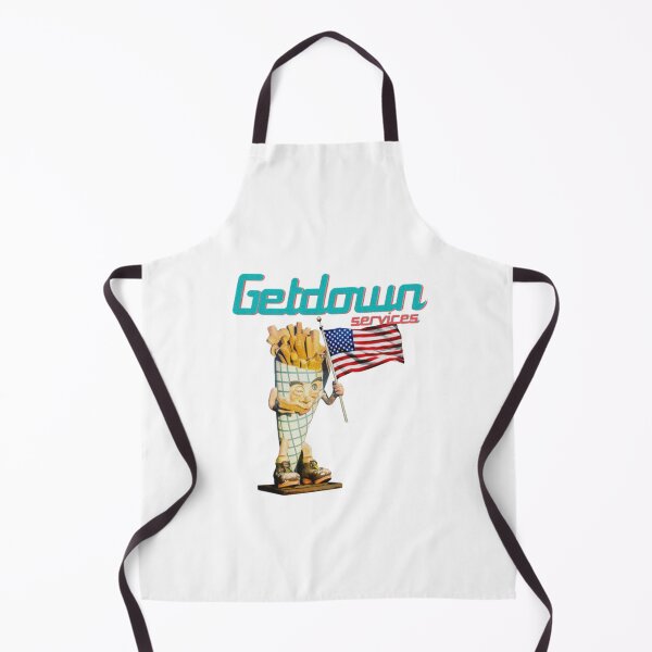Item preview, French Fries Man With Band Typography designed and sold by KhayalSaezo.