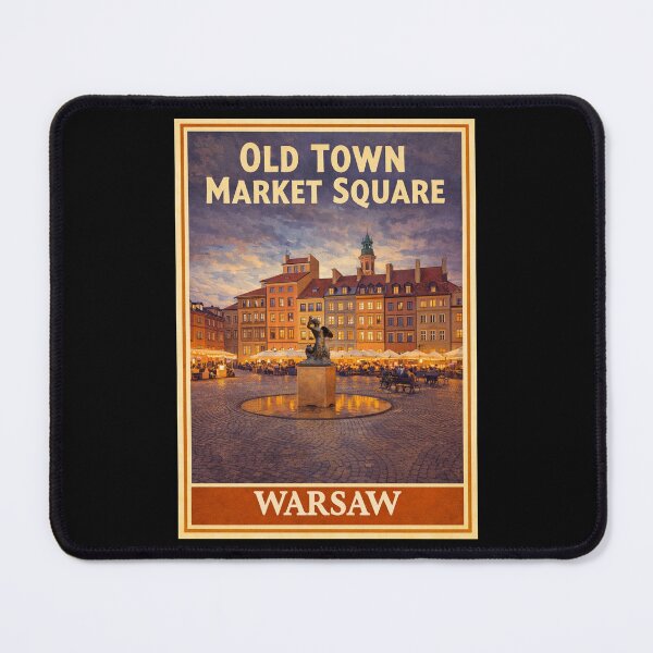 Item preview, Old Town Market Square designed and sold by BoKev.