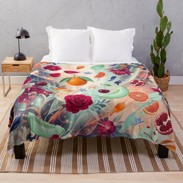Item preview, Floating Fruit Garden Pattern designed and sold by ASTRAL ART LAB.