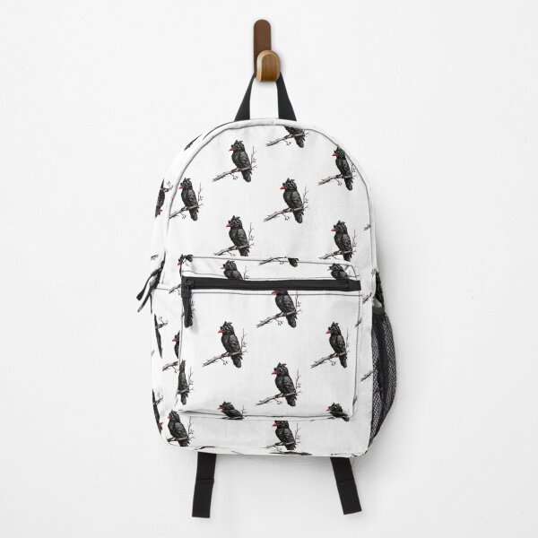Item preview, Stylish Female Crow with Red Beak designed and sold by NucciCollective.