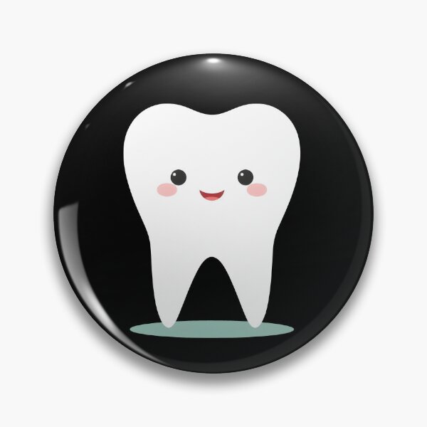Artikelvorschau, Cute Smiling Tooth Dental Illustration entworfen und verkauft von VINTOR-.