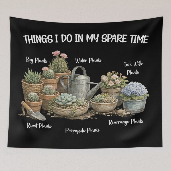 Item preview, Things I do in my spare time plants Funny Gardener designed and sold by LounisArt.