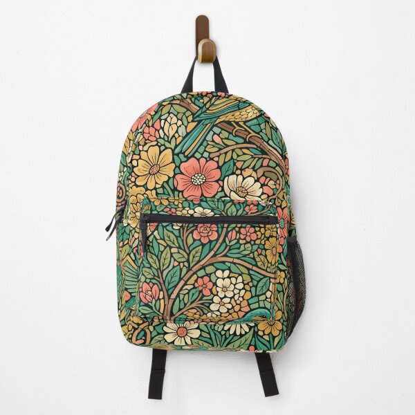 Item preview, Floral Bird Mosaic Pattern designed and sold by ASTRAL ART LAB.