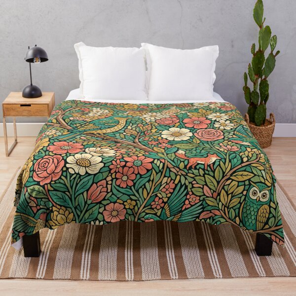 Item preview, Floral Bird Mosaic Pattern designed and sold by ASTRAL ART LAB.