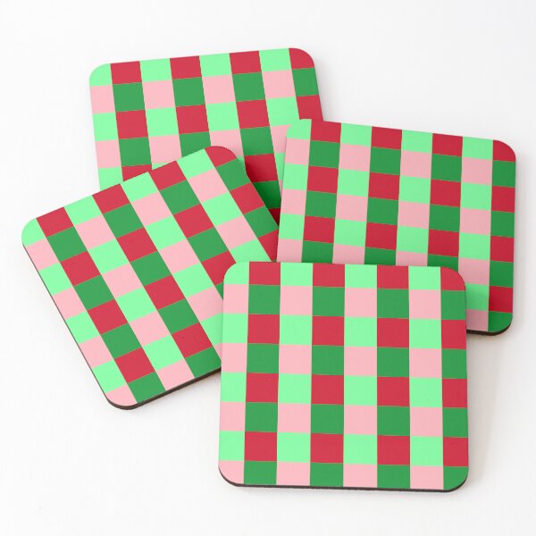 Item preview, Contemporary Christmas Checkerboard Print designed and sold by DanielleGensler.