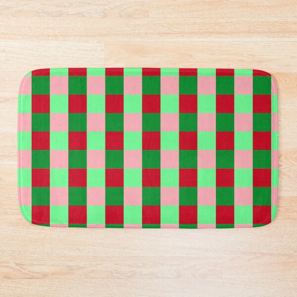Item preview, Estampado de tablero de ajedrez navideño contemporáneo designed and sold by DanielleGensler.