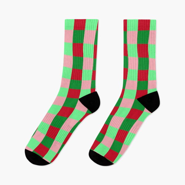 Item preview, Contemporary Christmas Checkerboard Print designed and sold by DanielleGensler.