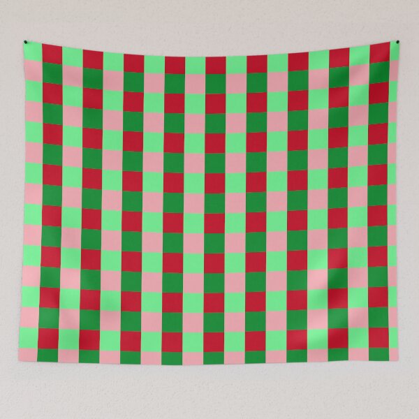 Item preview, Contemporary Christmas Checkerboard Print designed and sold by DanielleGensler.