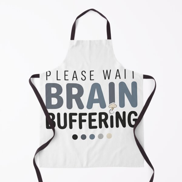 Item preview, Please Wait Brain Buffering Funny Overthinking Shirt, Social Anxiety Tee, Introvert Gift, ADHD Humor, Mentally Tired Aesthetic, Relatable Quote T-Shirt designed and sold by softmind studio.
