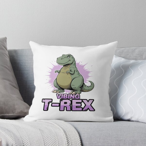 Aperçu de l'œuvre Relaxed Tyrannosaurus Prehistoric Reptile Cartoon créée et vendue par ColeLaniTrading.