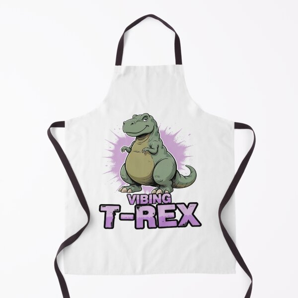 Item preview, Relaxed Tyrannosaurus Prehistoric Reptile Cartoon designed and sold by ColeLaniTrading.