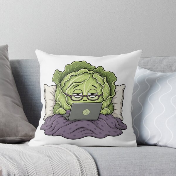 Item preview, Working From Bed Cabbage designed and sold by GoverArt.