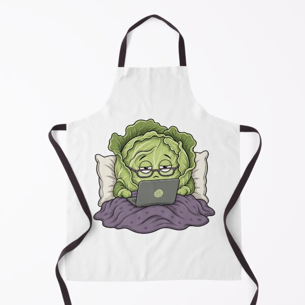 Item preview, Working From Bed Cabbage designed and sold by GoverArt.