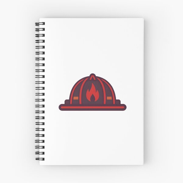 Item preview, Minimalist Firefighter Helmet Badge Design designed and sold by VINTOR-.