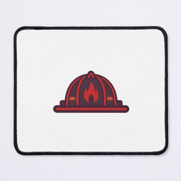 Item preview, Minimalist Firefighter Helmet Badge Design designed and sold by VINTOR-.