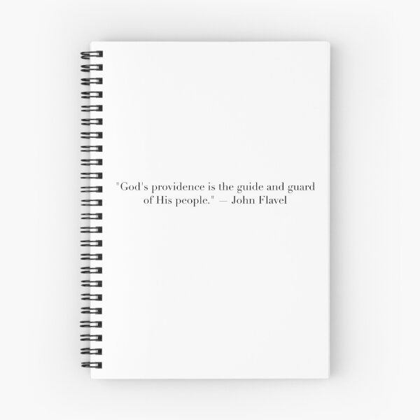 Item preview, God's Providence Is the Guide and Guard of His People | John Flavel Quote Art designed and sold by The Prose Atelier.