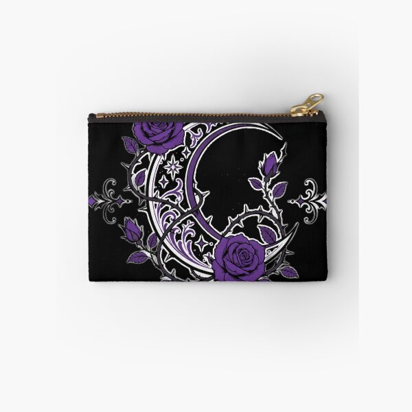 Item preview, Gothic Purple Rose Crescent Moon designed and sold by kayodeDesign.