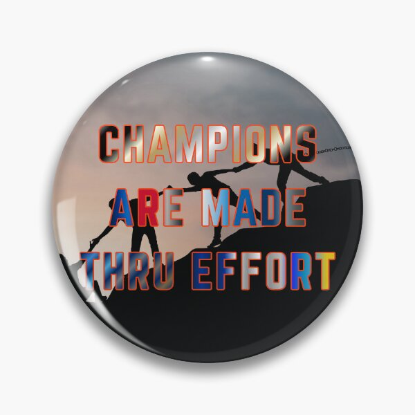 Item preview, Champions are Made Thru Effort #5 designed and sold by Holy JM Designs.
